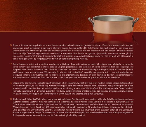 copper cookware from Belgium - Bakrena posoda