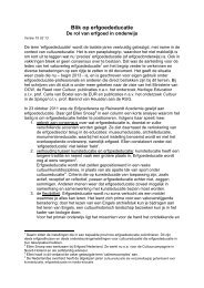 Blik op erfgoededucatie - Cultuurnetwerk.nl