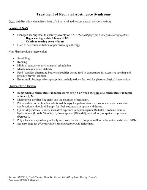HOW TO CREATE A NEONATAL WITHDRAWAL CENTER A NEW MODEL OF CARE FOR NEONATAL ABSTINENCE SYNDROME PDF visual data 3
