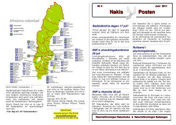 Nakisposten 4/2011 - NATURISTEN