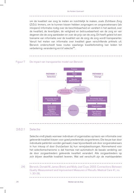 'De patiënt centraal' (pdf) - In voor zorg!