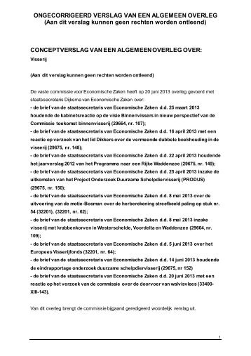 Ongecorrigeerd verslag AO Visserij.pdf - Tweede Kamer