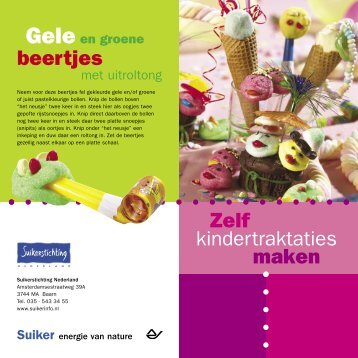 "Zelf kindertractaties maken" (pdf/343 Kb) - Suikerinfo.nl
