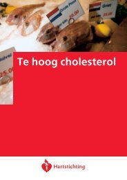Te hoog cholesterol (Uitgave Hartstichting) - Neurologie Zeeland