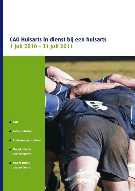 CAO Hidha 2010-2011 - Landelijke Huisartsen Vereniging - Artsennet