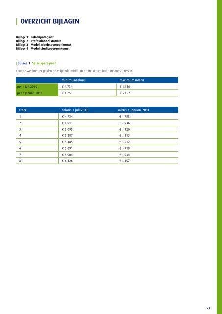 CAO Hidha 2010-2011 - Landelijke Huisartsen Vereniging - Artsennet