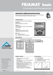 Friamat Basic universeel elektrolasapparaat ... - Akatherm