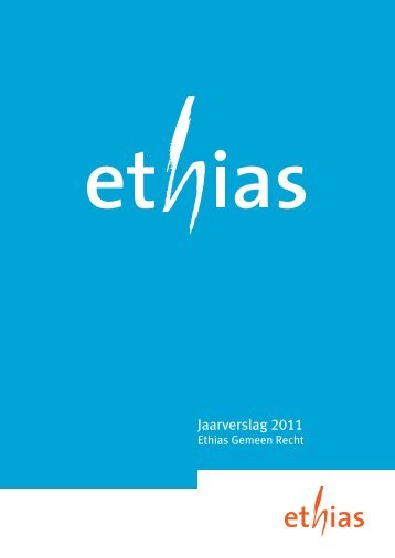Jaarverslag 2011 - Ethias