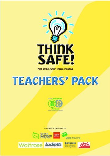 Think Safe - Teachers Pack.qxd - East Hampshire District Council