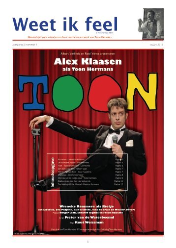 Nieuwsbrief Weet ik Feel - Theater De Maagd