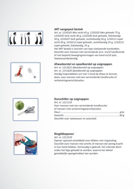 CVA brochure - Thuasne Nederland