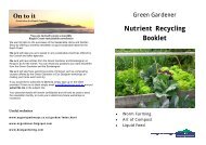 Nutrient Recycling Booklet - Kapiti Coast District Council