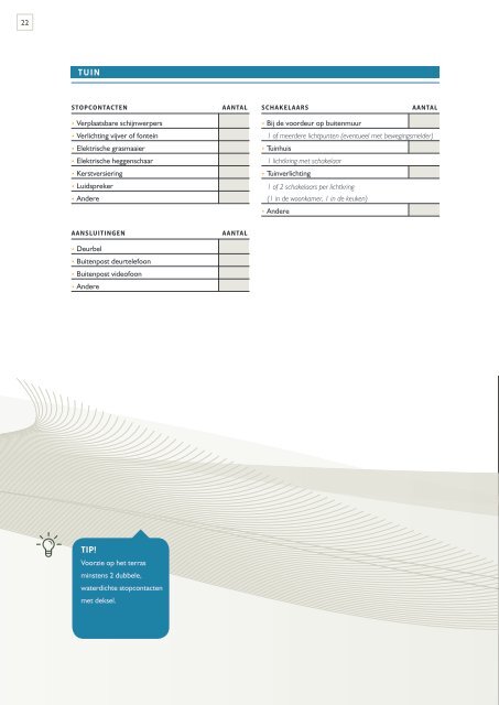 Een checklist voor de aanleg van elektra