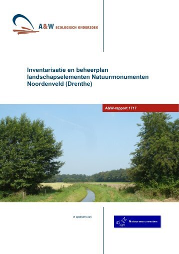 Inventarisatie en beheerplan landschapselementen ...