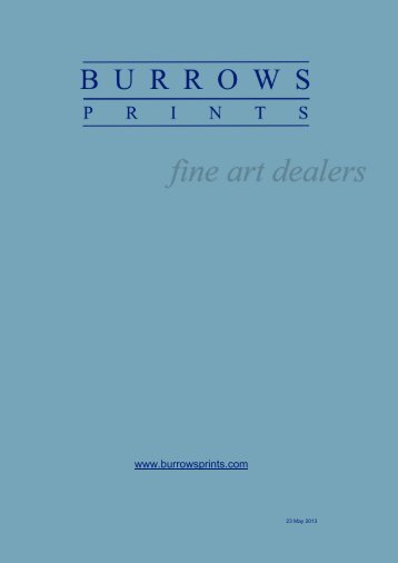 Burrows Prints Current Catalogue