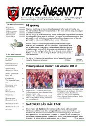 Viksängsskolan Basket DM vinnare 2011! - Västerås stad