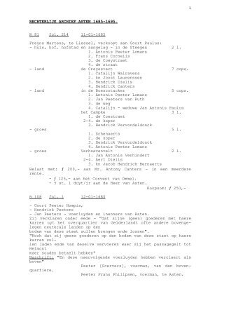 Asten 1685-1695.pdf - Heemkundekring De Vonder Asten-Someren