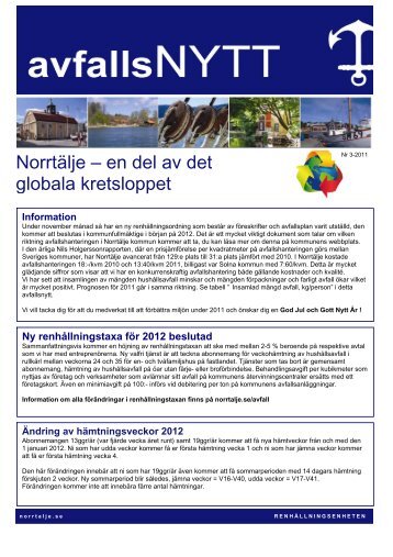 avfallsNYTT - Norrtälje kommun