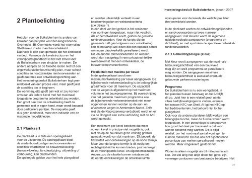 Uitvoeringsbesluit 'De Opgang' - Stadsdeel Amsterdam-Noord ...