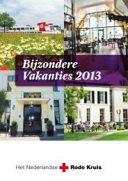 Klik hier voor de Vakantiebrochure. - Het Nederlandse Rode Kruis