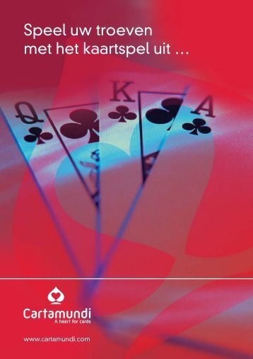 Spelregels poker kaartspel