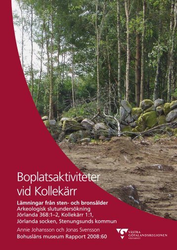 Boplatsaktiviteter vid Kollekärr