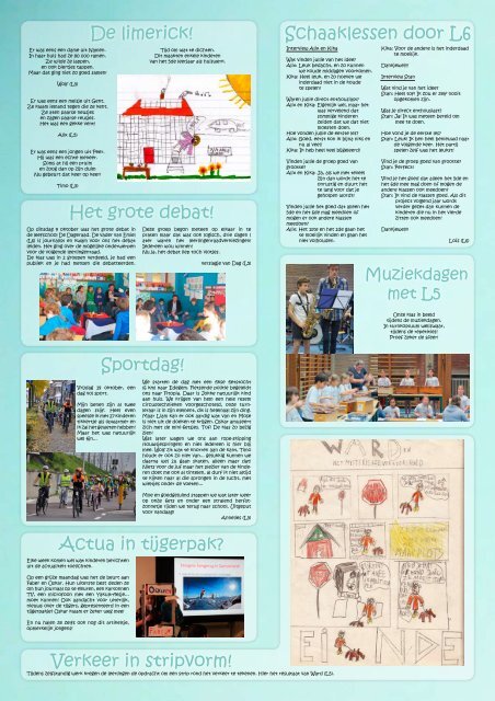 Familienieuws Klasovergangers schooljaar 2011-2012