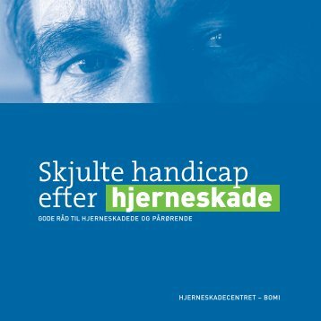 Skjulte handicap efter hjerneskade - BOMI