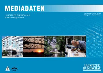 MEDIADATEN - Lausitzer Rundschau