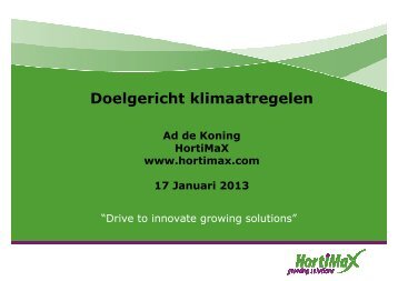 Doelgericht klimaatregelen - A. de Koning (PDF - 1 MB - nieuw ... - Vito