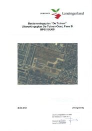 Uitwerkingsplan De Tuinen-Oost, Fase B BP0019U05 - Gemeente ...