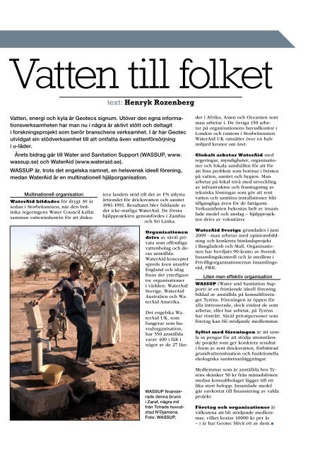 Hämta tidningen som PDF - Geotec