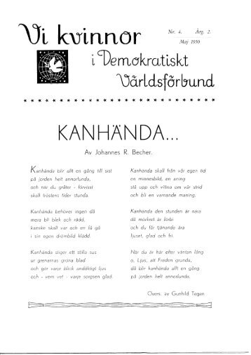 1950/4 - Vi Mänskor