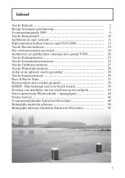 (Clubblad 1) maart 2009 - Watersport Vereniging Scharendijke
