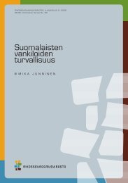 Suomalaisten vankiloiden turvallisuus - Rikosseuraamusvirasto