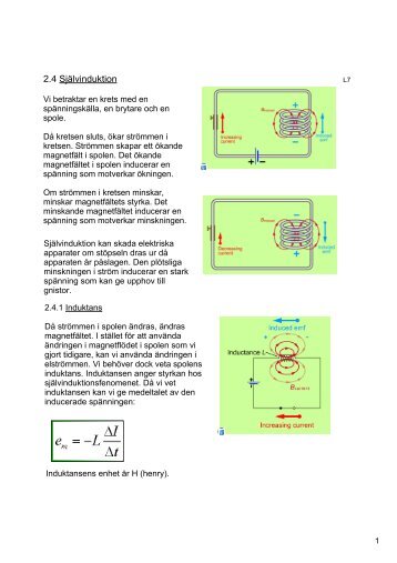 2.4 Självinduktion - mattliden.fi