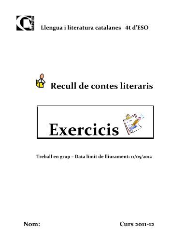 Exercicis - Cor de Maria-Sabastida