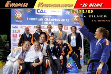 Europees kampioenschap -20 Belgie - Judo Galery 4 All................