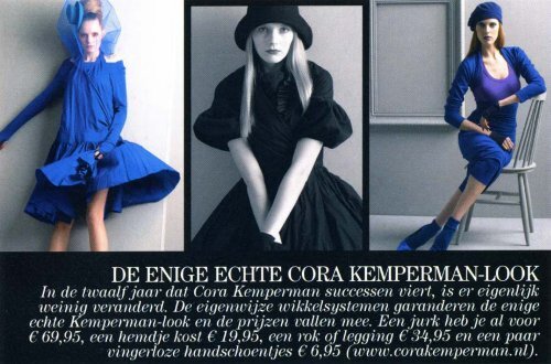 DE ENIGE ECHTE CORA KEMPERMAN-LOOK