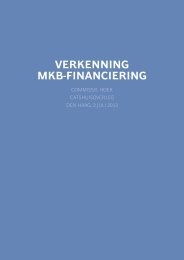 Rapport Commisie Hoek mkb-Financiering - Metaalunie