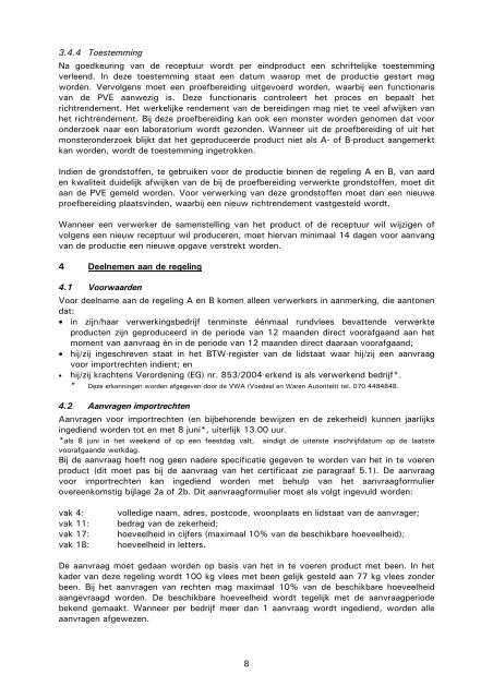 Circulaire nr. 45 van 20 mei 2008 - Productschappen Vee, Vlees en ...