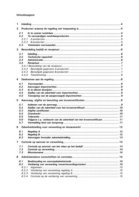 Circulaire nr. 45 van 20 mei 2008 - Productschappen Vee, Vlees en ...