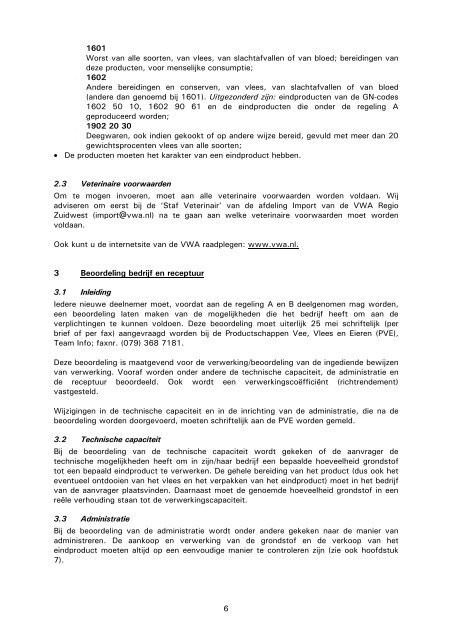 Circulaire nr. 45 van 20 mei 2008 - Productschappen Vee, Vlees en ...