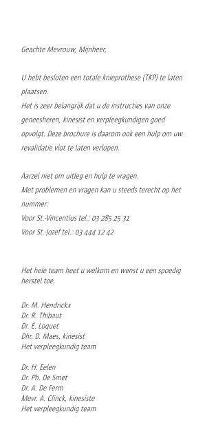 Knieprothese.pdf (594 Kb) - GasthuisZusters Antwerpen