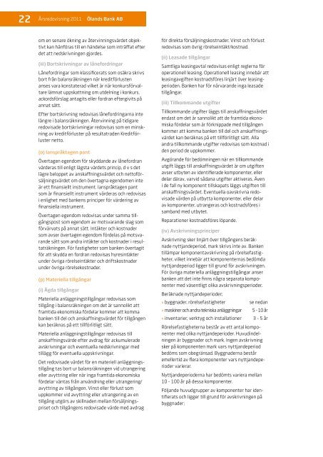 Ölands Banks årsredovisning 2011 (pdf, ca 2,15 MB)