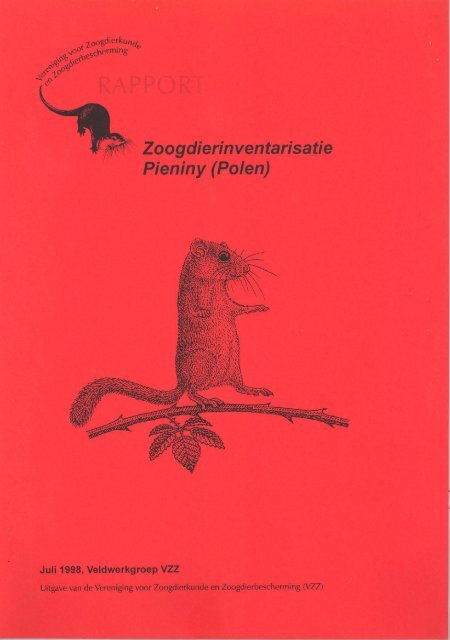zoogdierinventarisatie pieniny (polen) - De Zoogdiervereniging