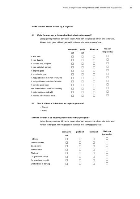 Alcohol en jongeren: een vervolgonderzoek onder Spoedeisende ...