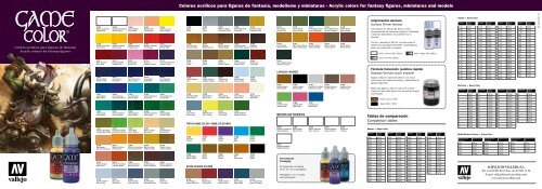 72035 Dead Flesh - Vallejo Game Color - Vallejo Acrylicos - Manufacturers