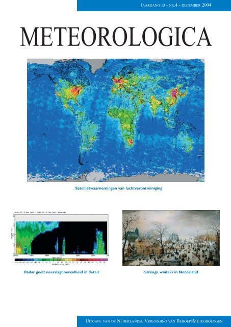 Satellietwaarnemingen van luchtverontreiniging Radar geeft ... - Nvbm