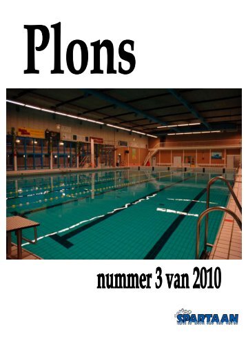 plons 2010 nummer 3.pdf - Spartaan zwemmen